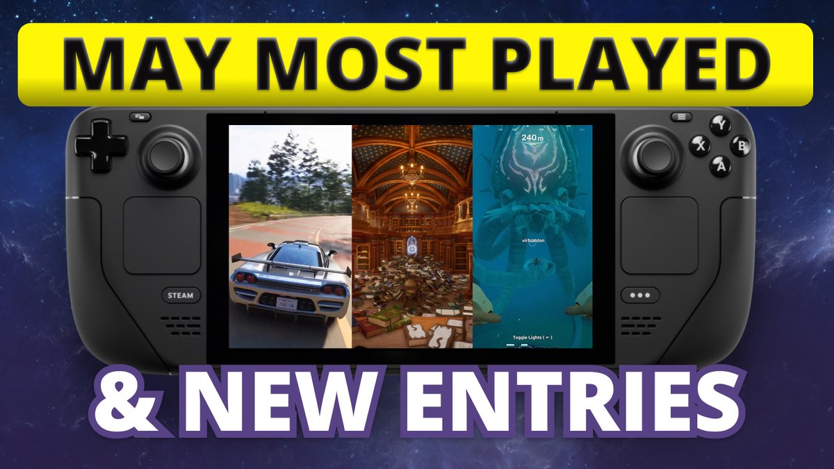 SteamDeckGaming's tweet photo. Taking a look at May's new entries and the most played games on Steam Deck!
https://t.co/DAVYvKKOio https://t.co/Z31ssadmGE