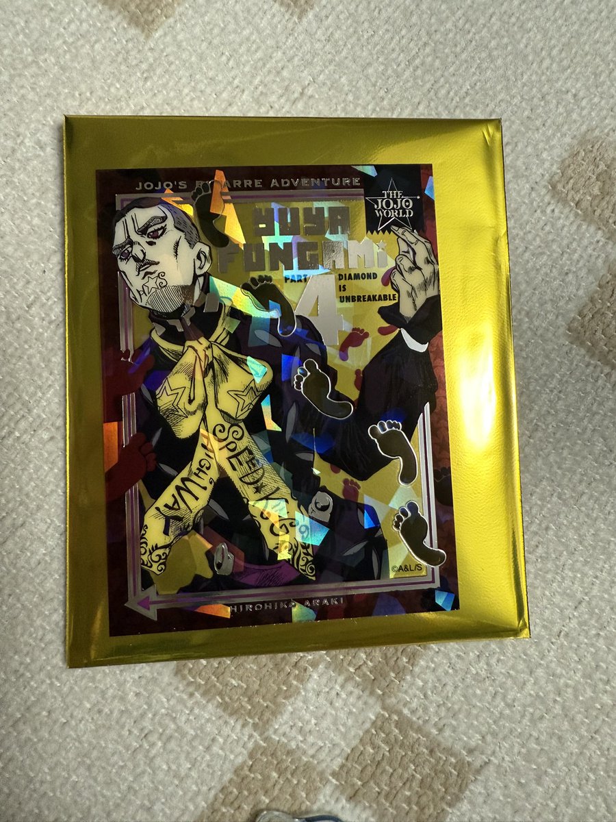 angeleyes_RK's tweet photo. 【交換】ジョジョの奇妙な冒険 ジョジョ jojo クリアステッカーコレクションB vol.2
【譲】3.噴上裕也
【求】4.ブローノ・ブチャラティ
都内お手渡しまたは郵送にて交換希望です。
よろしくお願いします。 https://t.co/HFoQnNjLpn