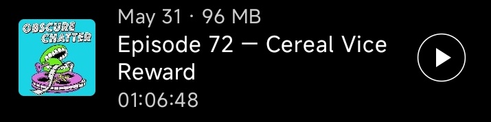 SlaveOfSuzumiya's tweet photo. New @ObscureChatter is up! Time for shenanigans https://t.co/sCrVmh05TJ