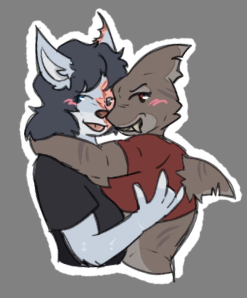 GatoTheWolf's tweet photo. Gift and an Art Trade for @starcloudfor featuring his OC’s!

#ocart #furry https://t.co/JOHSGEzkat