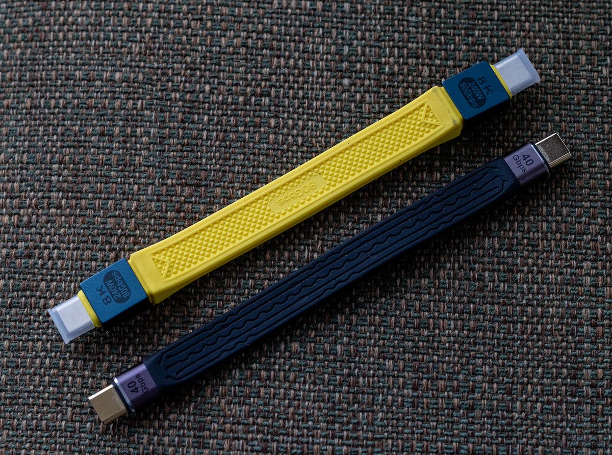 SAIKA's tweet photo. この値段で買えるのか・・　＞ブログ更新：安価で速いUSB4 / 80Gショートケーブルを買ってみた：Luxxio

https://t.co/EaxrzvR73j https://t.co/v2MG0HpwRX