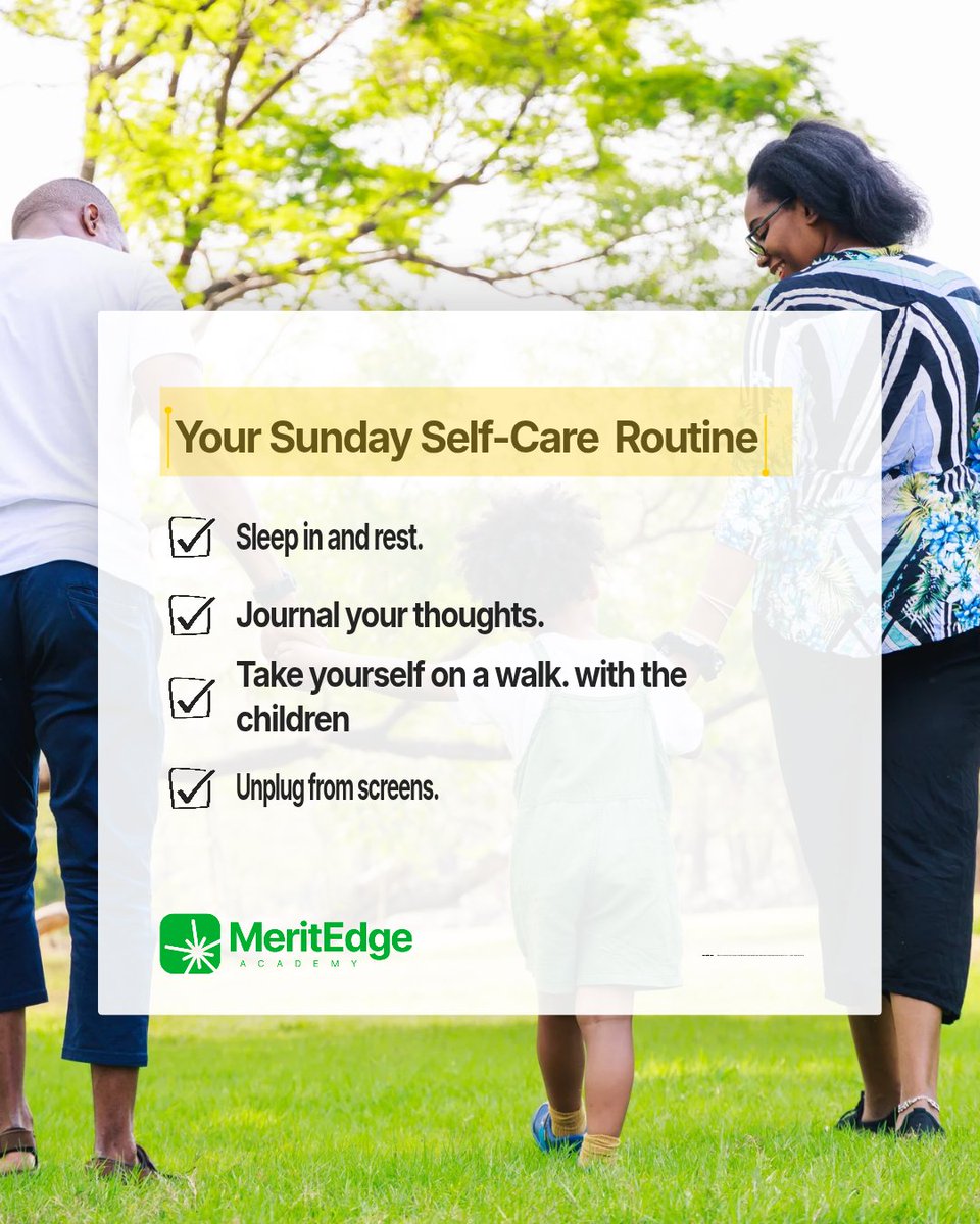 MeetMeritedge's tweet photo. It's another Sunday.
Take some time off to rest and detox.

#sundayrest #detox #happynewweek #meritedgeacademy https://t.co/ToJzoFINCm