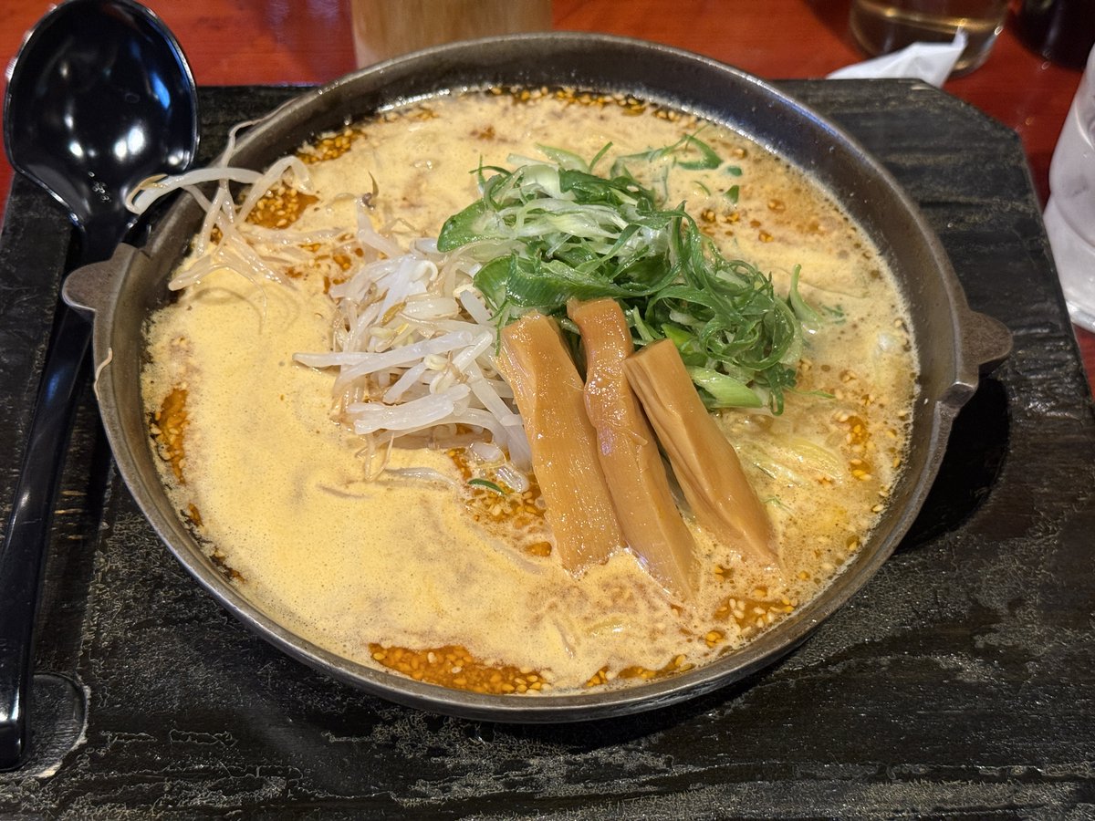 tunehuman's tweet photo. また来たよ
麺屋蔵人 茅野本店
焼き味噌らーめん https://t.co/bk3GqoFXV8