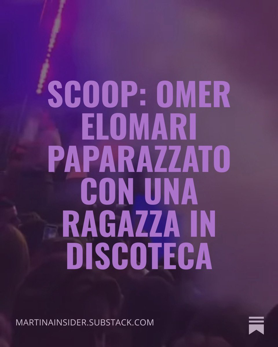 martinainsider's tweet photo. SCOOP: Omer Elomari paparazzato con una ragazza in discoteca

Video qui ➡️ https://t.co/oqDPIkdsnZ

#rashmer https://t.co/ucuKgbMKIz