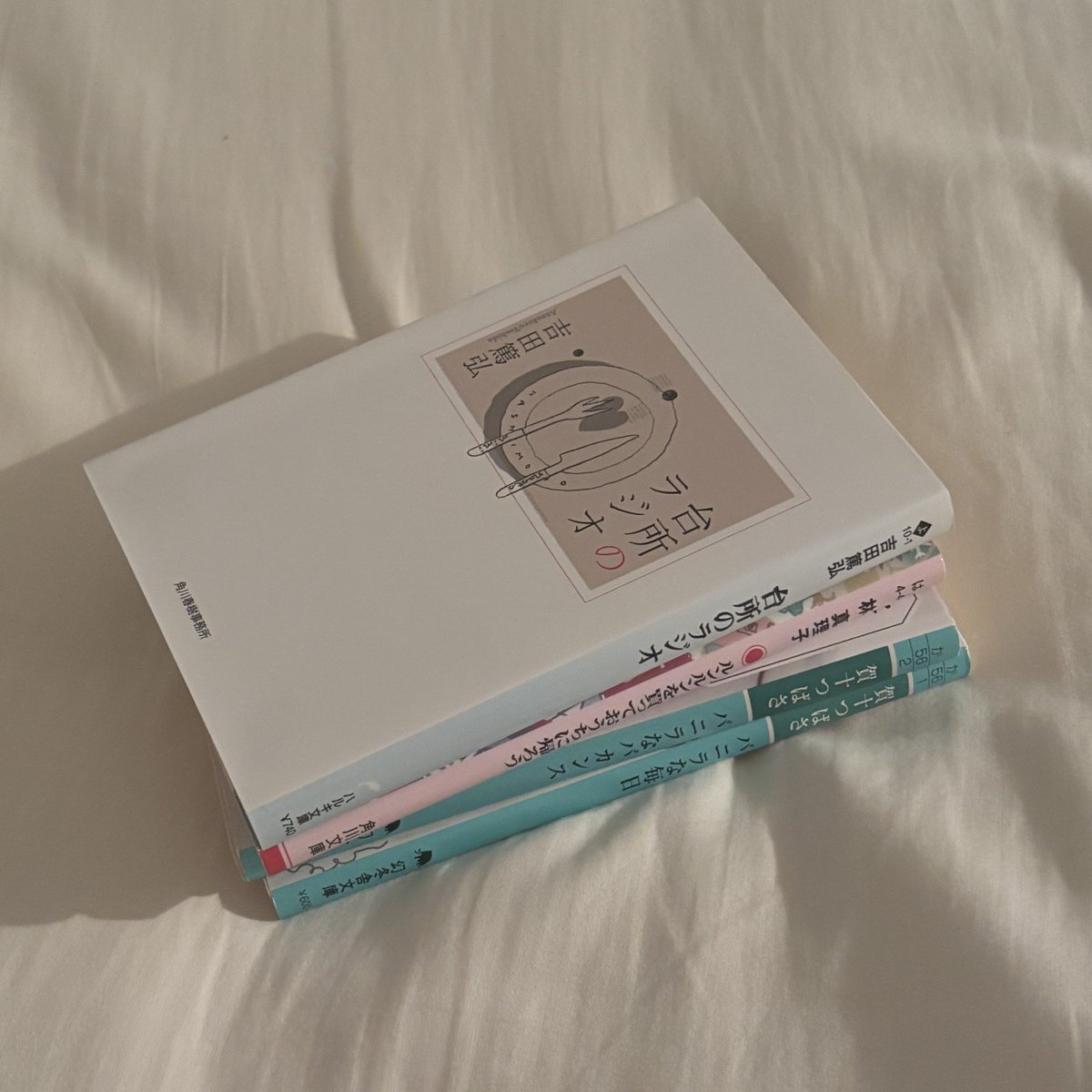 tiny_moon__'s tweet photo. 4月の読書記録🧁
読書はあたたかで柔らかい気持ちになれる https://t.co/0rVQX61IDt