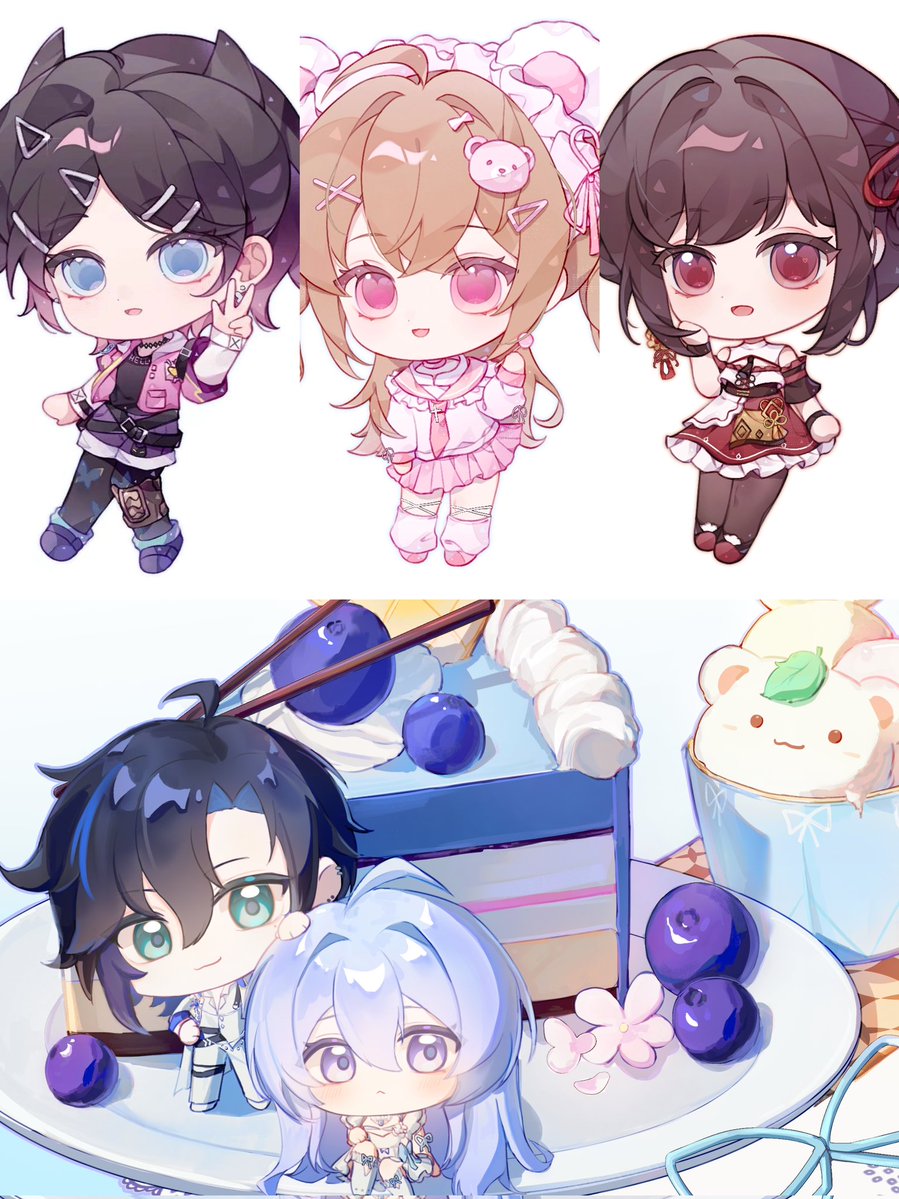 guesrsen's tweet photo. ︎︎ミニキャラ無償企画︎︎🍬
♡参加方法 ➳ フォロー + RP
♡当選人数︎ ➳ 2名
締め切り♡このポストが消えるまで

サンプル使用可能な方💖
NG無しの方のみ✨
 #夢絵企画  #無償夢絵企画  #夢絵無償企画  #無償イラスト企画 https://t.co/8KuvmfCDIm