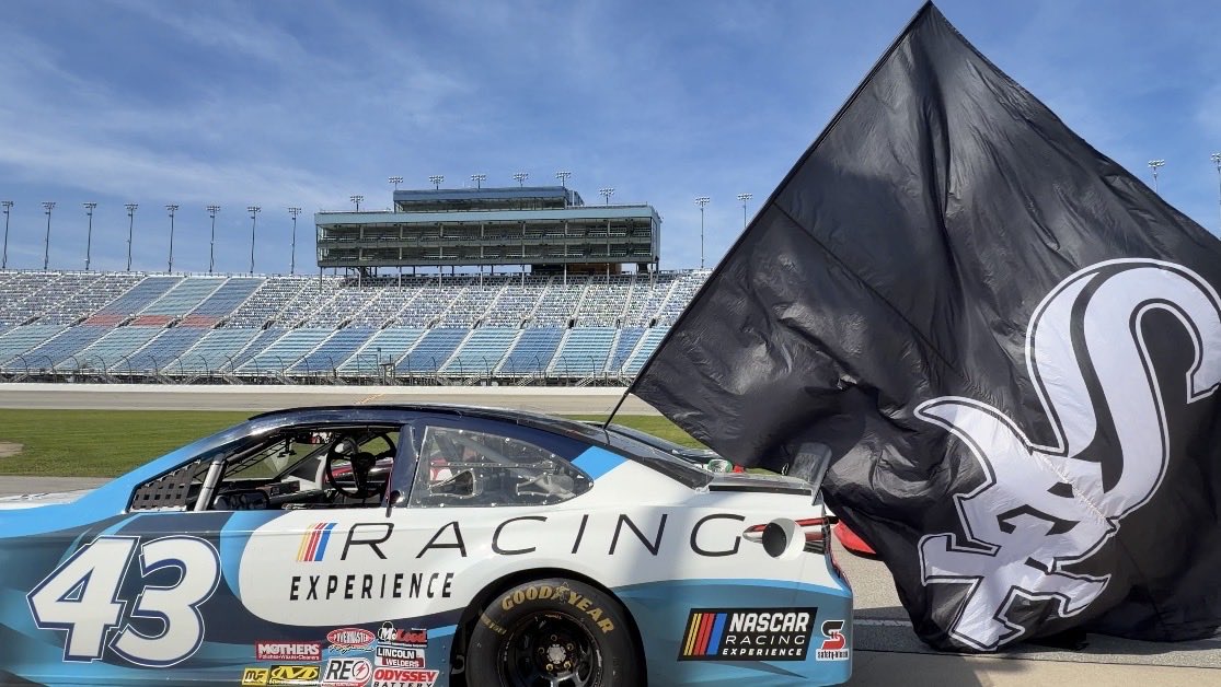 SpotterRick's tweet photo. So long @ChicagolndSpdwy Speedway! 

It was an interesting 3️⃣ days here with @NASCARRaceExp 

While I was here, figured I’d claim my spot early on the spotter stand for when we come back here July 3 for the ARCA race with @BobbyEarnhardt https://t.co/L8D25uRAr5