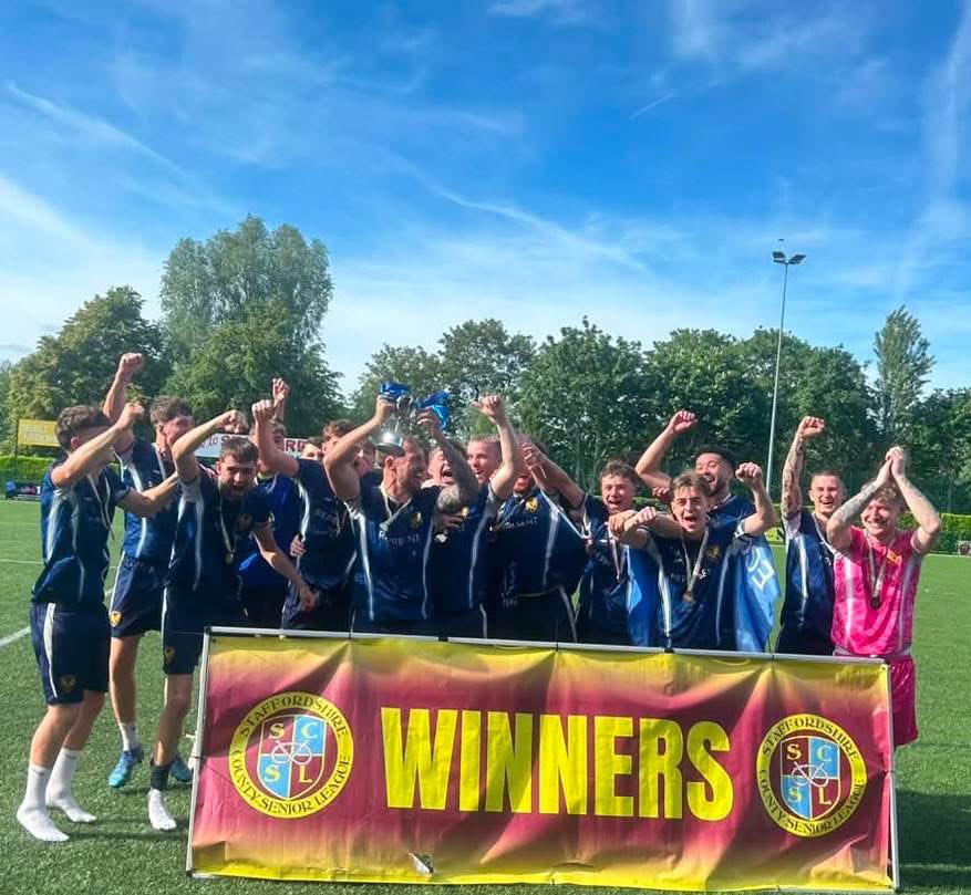 staffscountysl's tweet photo. 𝐘𝐨𝐮𝐫 𝟐𝟎𝟐𝟓/𝟐𝟔 𝐃𝐢𝐯𝐢𝐬𝐢𝐨𝐧𝐚𝐥 𝐂𝐡𝐚𝐦𝐩𝐢𝐨𝐧𝐬🏆 

🔴Premier: Brereton Social
🔵Division One: Eccleshall Reserves 
🔴 Division Two: City of Stoke

Congratulations to all three sides on their exceptional achievements throughout the campaign 👏 https://t.co/rXbGhr28xz