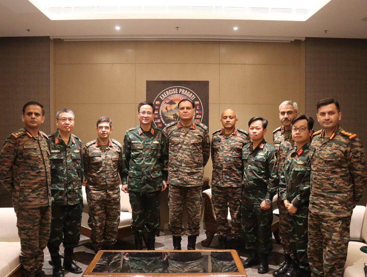 adgpi's tweet photo. The interactions provided a valuable platform for strengthening military-to-military ties, fostering strategic understanding and exploring new avenues for future cooperation &amp; interoperability. (2/3) https://t.co/VjnXC6KFAn