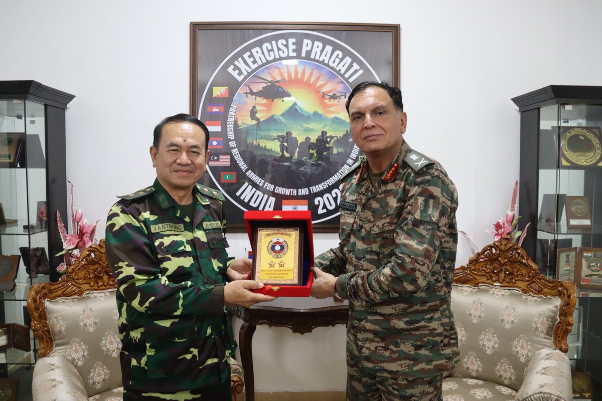 adgpi's tweet photo. The interactions provided a valuable platform for strengthening military-to-military ties, fostering strategic understanding and exploring new avenues for future cooperation &amp; interoperability. (2/3) https://t.co/VjnXC6KFAn