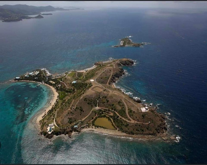 beyond_theveil1's tweet photo. Epstein's island and Nickelodeon logo https://t.co/VJ3jQxDFEn