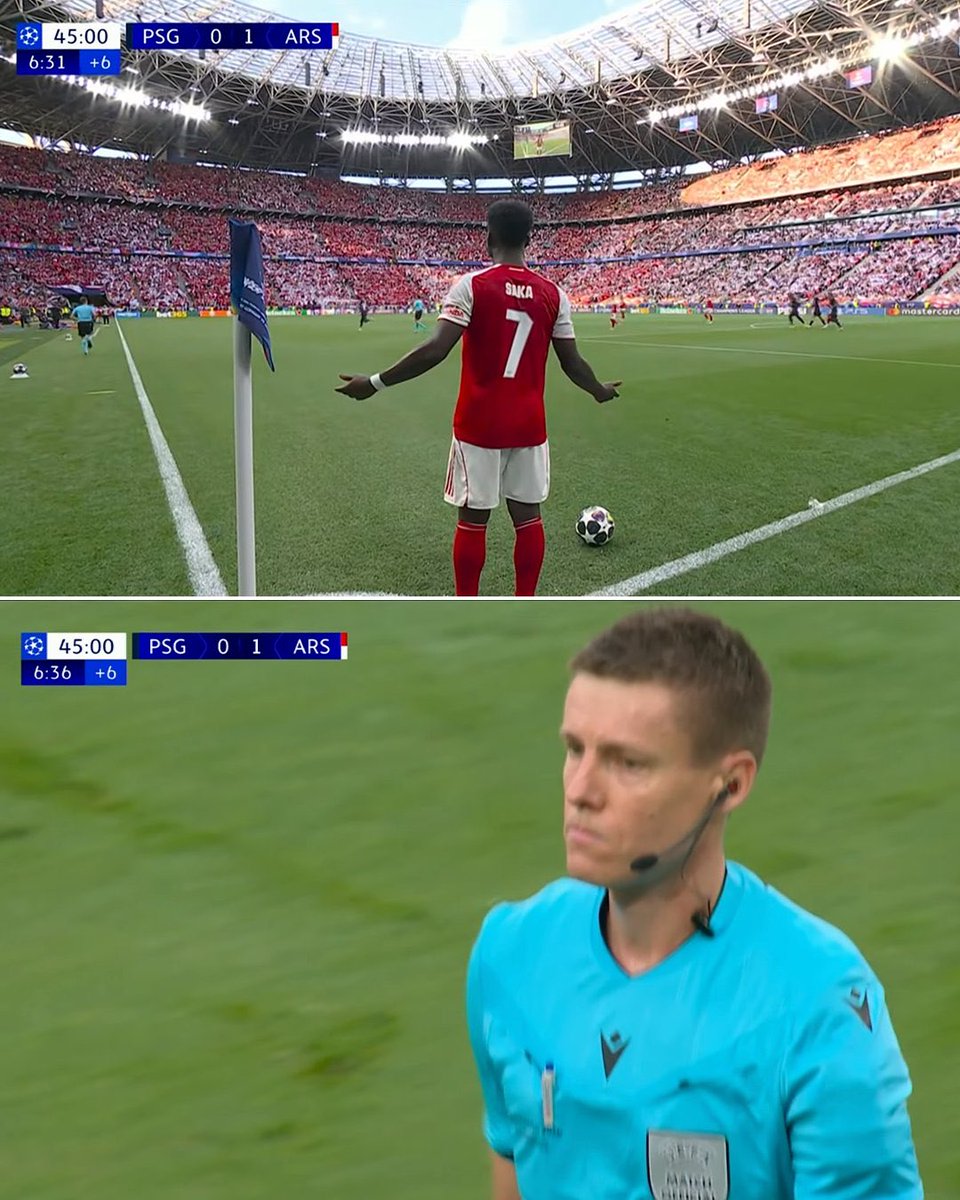 DMants3's tweet photo. @Rolexflex1 That was the pathway to the final not an old video 😂😂😂😂😂😂 all the refs were bought for PSG so we had to guard our post cuz we knew everything will go against us and it clearly happened. https://t.co/toYHScI0Yi