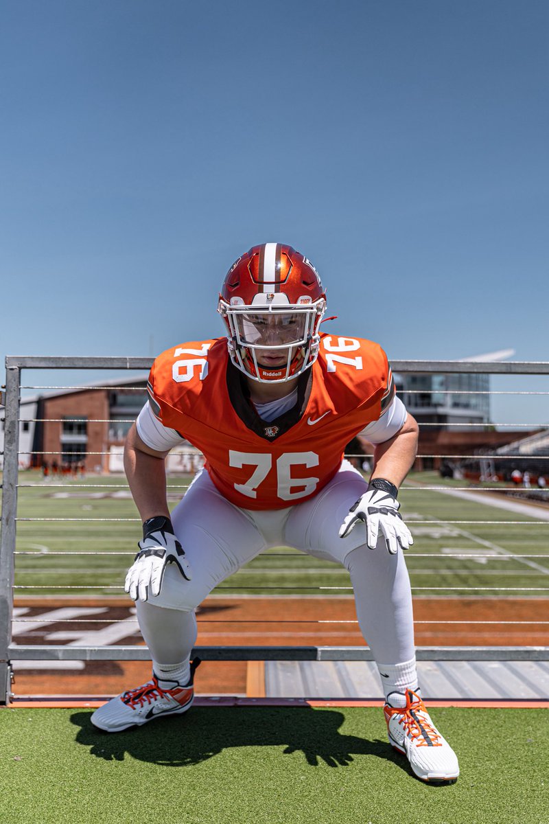DKryscynski_76's tweet photo. Thank you for an amazing OV @BG_Football loved seeing the campus and building relationships with coaches and players!  Looking forward to what the future may hold!  @CoachGregNosal @EddieGeorge2727 @JackMcCarthy52 @JackBilek @SMcCourt12 @JustinPerezHQ https://t.co/1yJxxAimFs