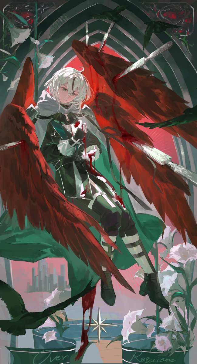 Lenmei2's tweet photo. If I only had a heart
 #オバレク #overrequiemz https://t.co/rV1IDKCJmA