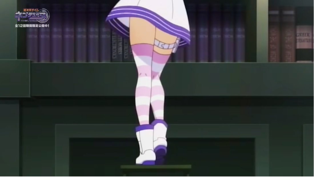 NEPnepFC2019's tweet photo. 個々のネプギアちゃん楽しそうだけど本人の画角が危ない！
 #アニメネプテューヌ配信中 https://t.co/BCZt95emqY