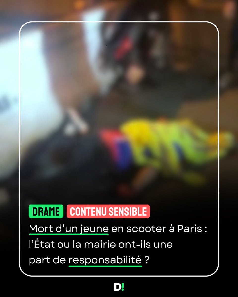 ledecryptage_fr's tweet photo. 🚨 FLASH | Mort d’un jeune en scooter à Paris : l’État ou la mairie ont-ils une part de responsabilité ?

https://t.co/7Bj2QamS9c

https://t.co/myI7XC80qb https://t.co/ha64lUc5ao