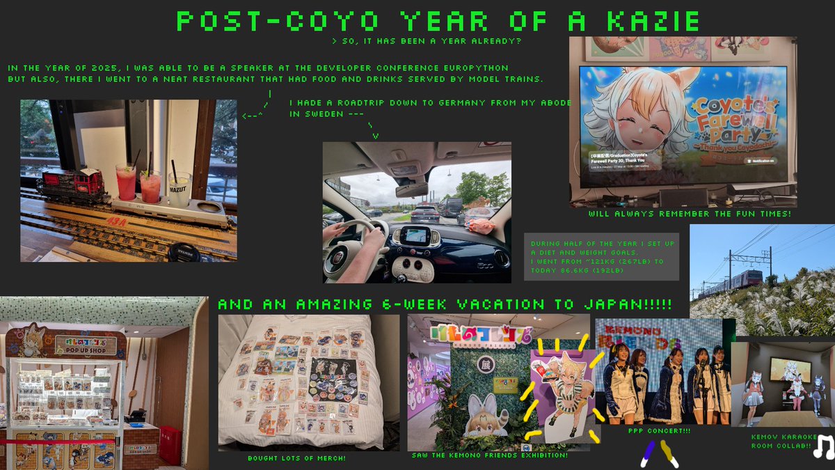 _Xcythe_'s tweet photo. One year ago, Coyote left to begin a new chapter in her journey.
Even now, the Coyodachis remain together as a community, sharing the same warmth and positivity she gave us with others.
Here is our Coyodachis' Appreciation Post (1/2)
#kemoV #VTubers #howlcast https://t.co/u0RSII0Htj
