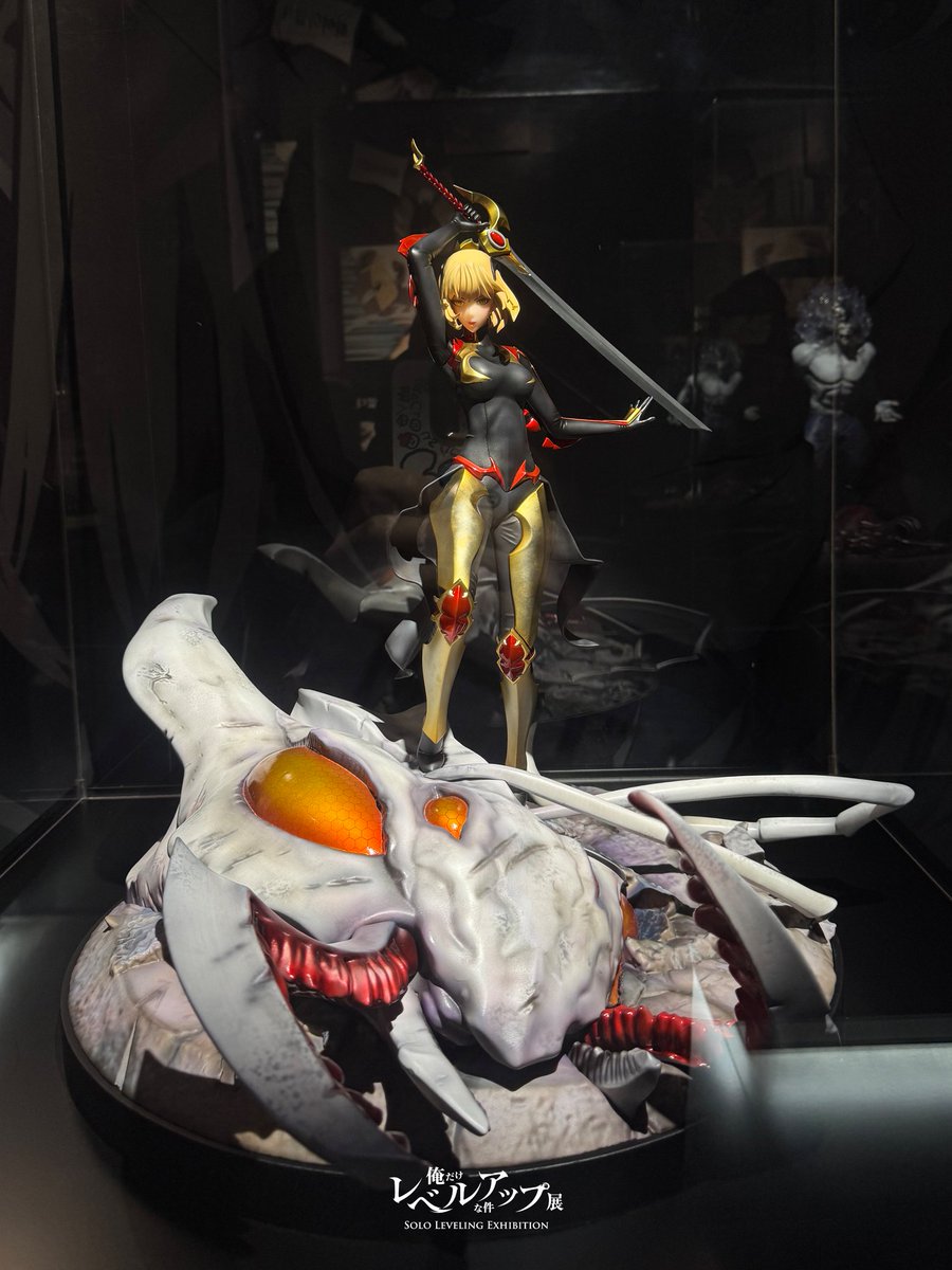フィギュアのクオリティ、ハンパない。 ​ #俺だけレベルアップな件 #俺