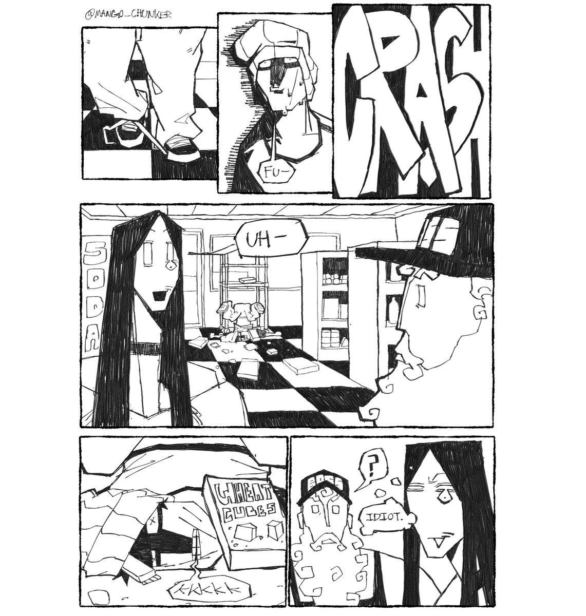 MangoChunker's tweet photo. Small comic I did for school https://t.co/ZT5dSVaY0t