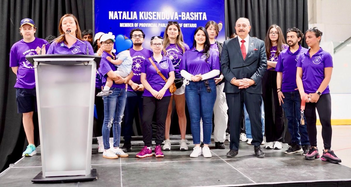 NatKusendova's tweet photo. Proud to join my team at the Walk for Alzheimer’s in support of individuals living with dementia and their families. This cause is especially meaningful to me as I walked in honour of my grandfather. Thank you to everyone supporting this important cause. https://t.co/QA4rSuaWQf