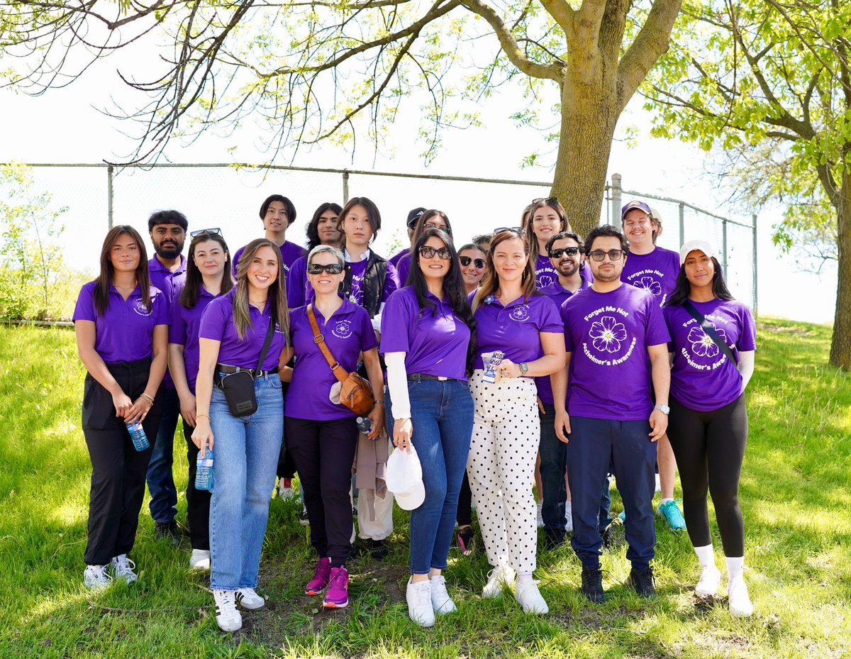 NatKusendova's tweet photo. Proud to join my team at the Walk for Alzheimer’s in support of individuals living with dementia and their families. This cause is especially meaningful to me as I walked in honour of my grandfather. Thank you to everyone supporting this important cause. https://t.co/QA4rSuaWQf