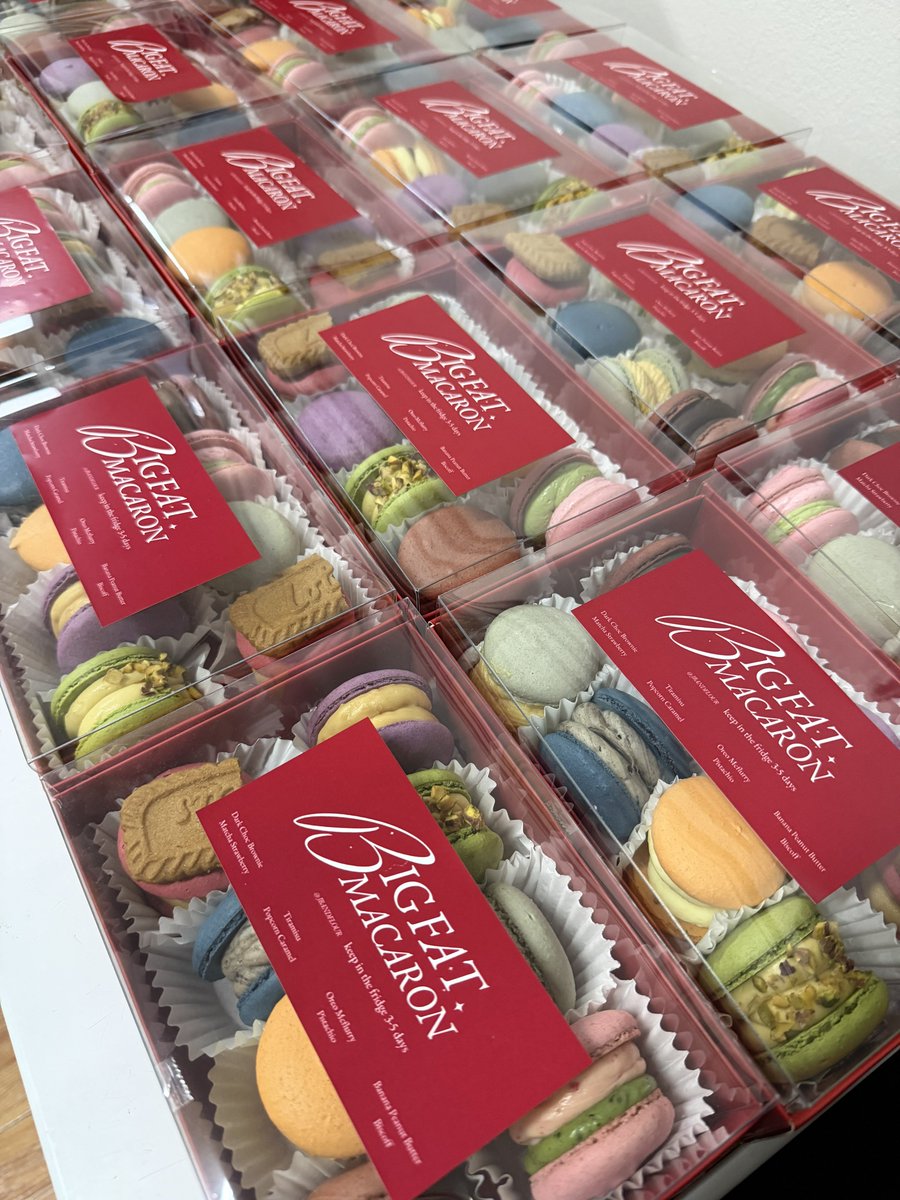 absoluteJB's tweet photo. กดสั่งได้เลยนะคะ ❣️
Big Fat Macaron 🟡

พร้อมส่งพรุ่งนี้ ได้ทานพรุ่งนี้เลย 😋
https://t.co/Sua1e560Jj

1 กล่อง 6 ชิ้น 6 รสชาติ
แถมโปรเดือนเกิดส่งคุมเย็นฟรีทุกออเดอร์ด้วยยย (กทม.และปริทณฑล) 

🚛 รอบส่ง 1 มิ.ย. และ 4 มิ.ย. ค่า https://t.co/7SubEShbYK
