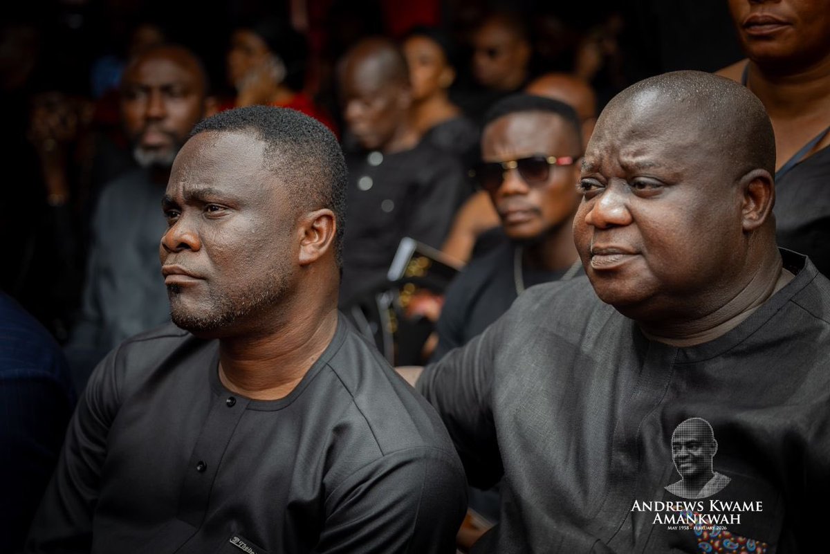 Royal1Kingly's tweet photo. [Pictures]: Farewell Ceremony for the esteemed Mr. Andrews Kwame Amankwah, father-in-law of the illustrious Lawyer Sammy Gyamfi. https://t.co/NSrsJugYFm