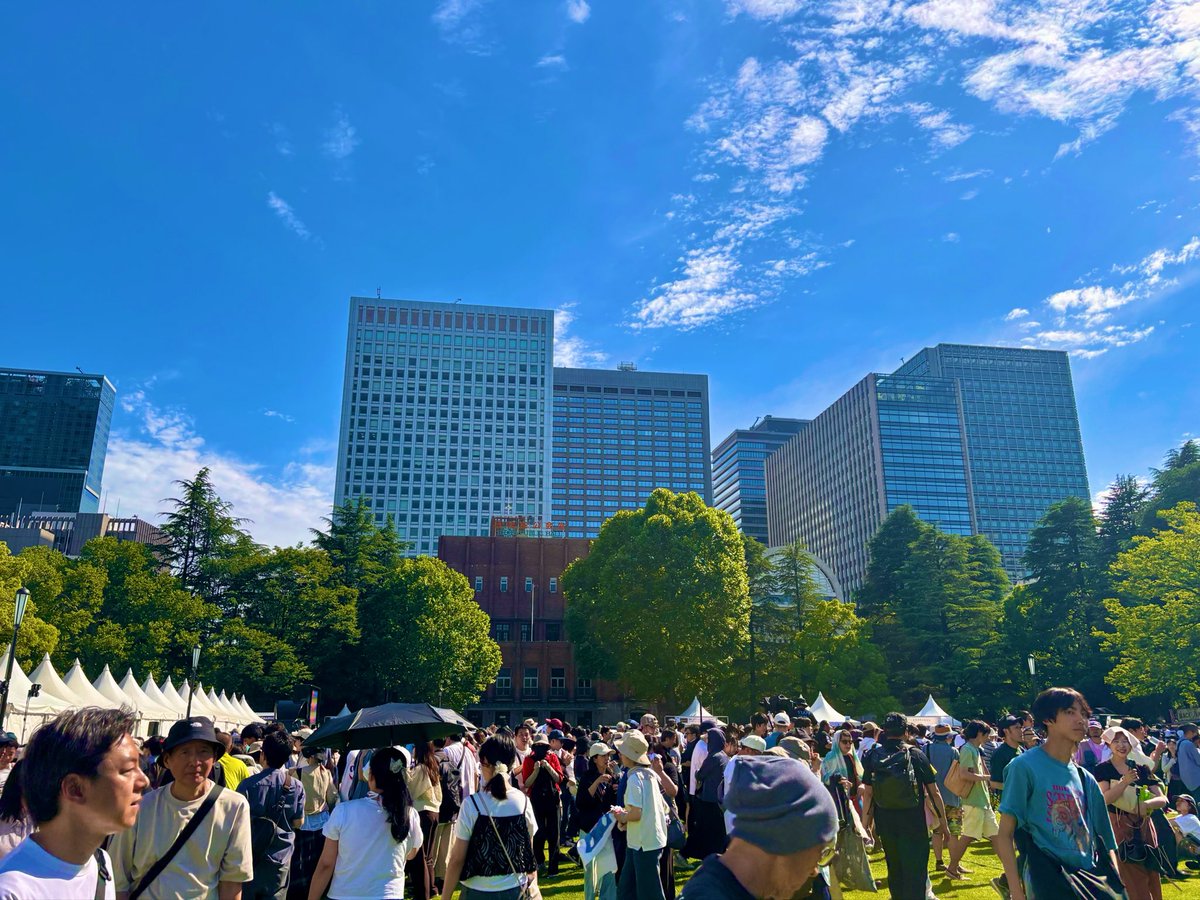 onidrum's tweet photo. 今日は日比谷音楽祭へ初参戦。
規模の大きさにびっくりだしお洒落で洗練されてるイベントでした。
ダメ元でメイン会場の国際フォーラムAに応募したらまさかの当選(後で調べたら倍率めっちゃ高いらしい)
出演アーティストも超豪華。
ほんとついてたしライブも本っ当に最高で胸いっぱいになりました。。 https://t.co/ZnanimjNgj