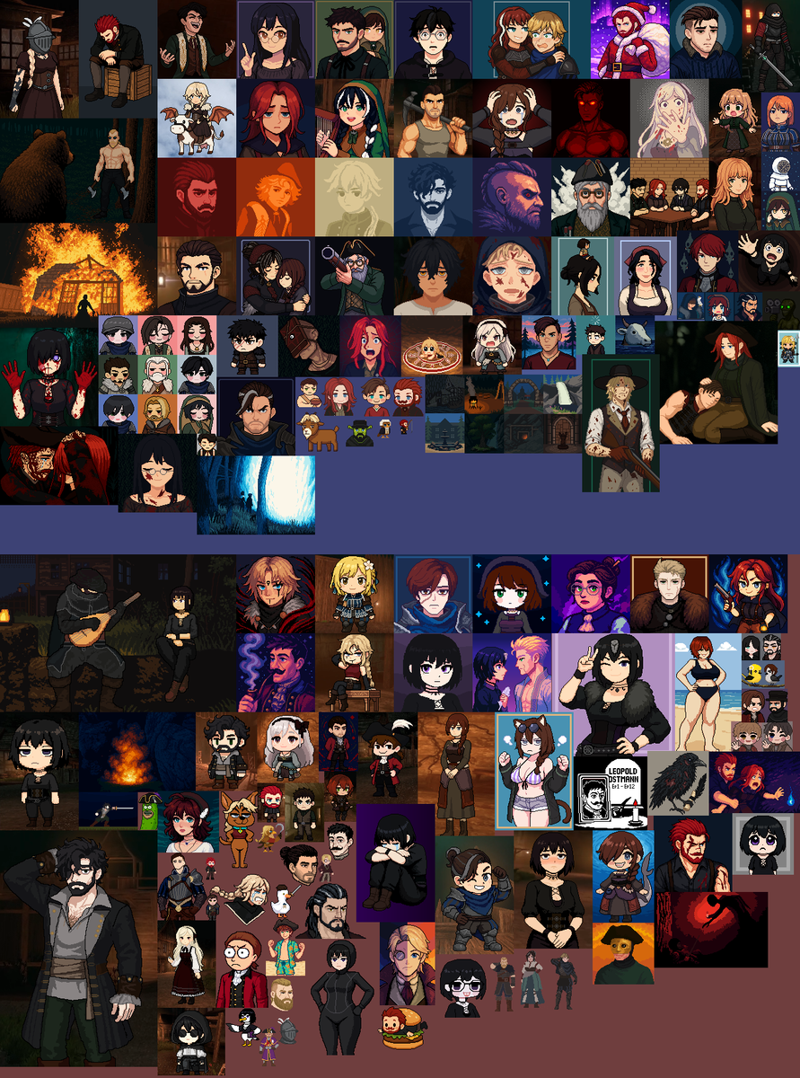 Sloth4784's tweet photo. Every minute, every hour, every sketch, every wip, every how do I even draw this, was worth it.  Everyone did such an amazing job and the finale blew my mind. Thank you to everyone who helped this story come to life.
#OSRPBlackwell #OSRPart https://t.co/NZrTmpQpa6