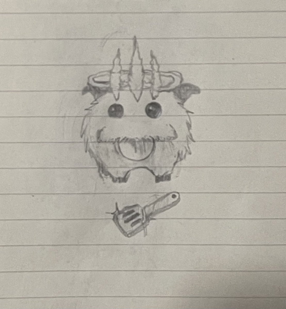 PHUONGD08042010's tweet photo. Spatula of the Ruined Poro https://t.co/AaQ5FpLs9b