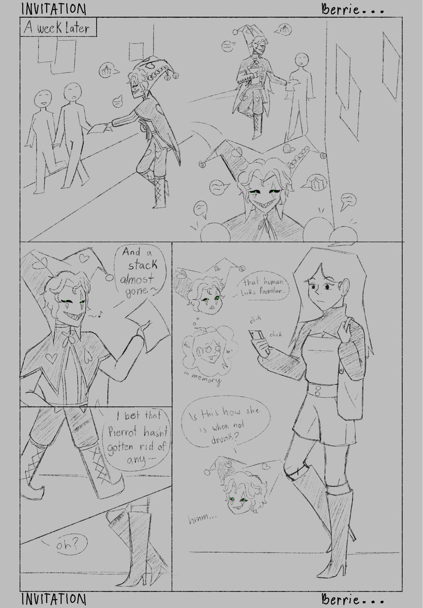 Strawberrie_Pot's tweet photo. Finally finished!! Part 2, the Invitation. 💚💚

Tried a different comic format, idk if its better

#thefreakcircus https://t.co/jhHI5tKKDP