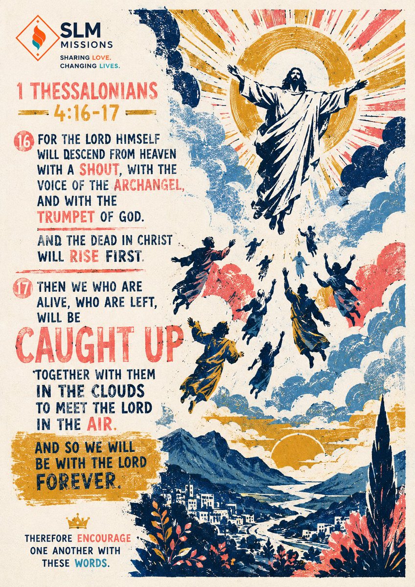 slmmissionsorg's tweet photo. One Day, Everything Will Change 
This world is not our final home.
No matter what you face today, there is a greater hope ahead,a day when we will be with the Lord forever.
Stay faithful. Keep believing.The greatest reunion is yet to come.
 #SLMMissions https://t.co/5oh2yJZ06d