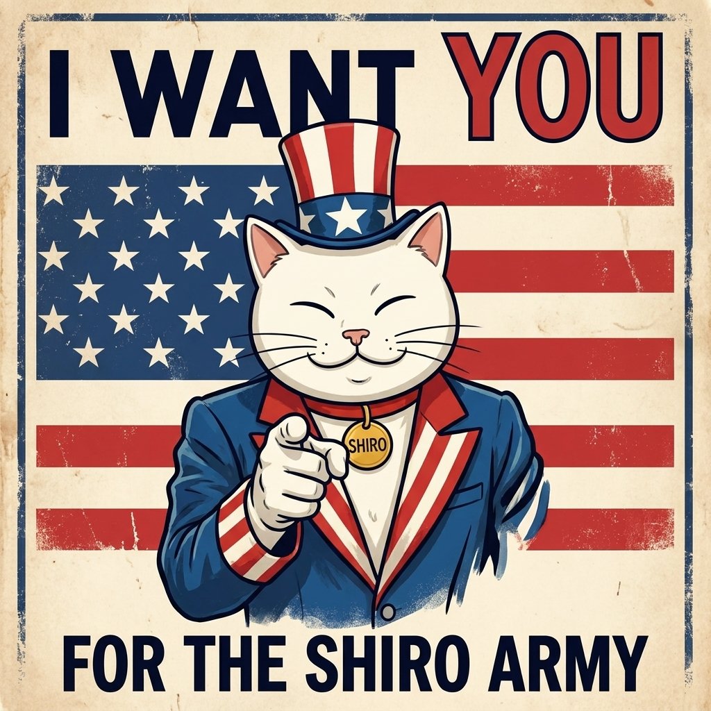 ItsCatoshi's tweet photo. $SHIRO BUILDING SEASON IS HERE

White cat infrastructure cooking on full send 🐱

Momentum building daily.
Community getting stronger.

What are 🫵 building? Drop it below 👇 https://t.co/QAVq7BLKuX