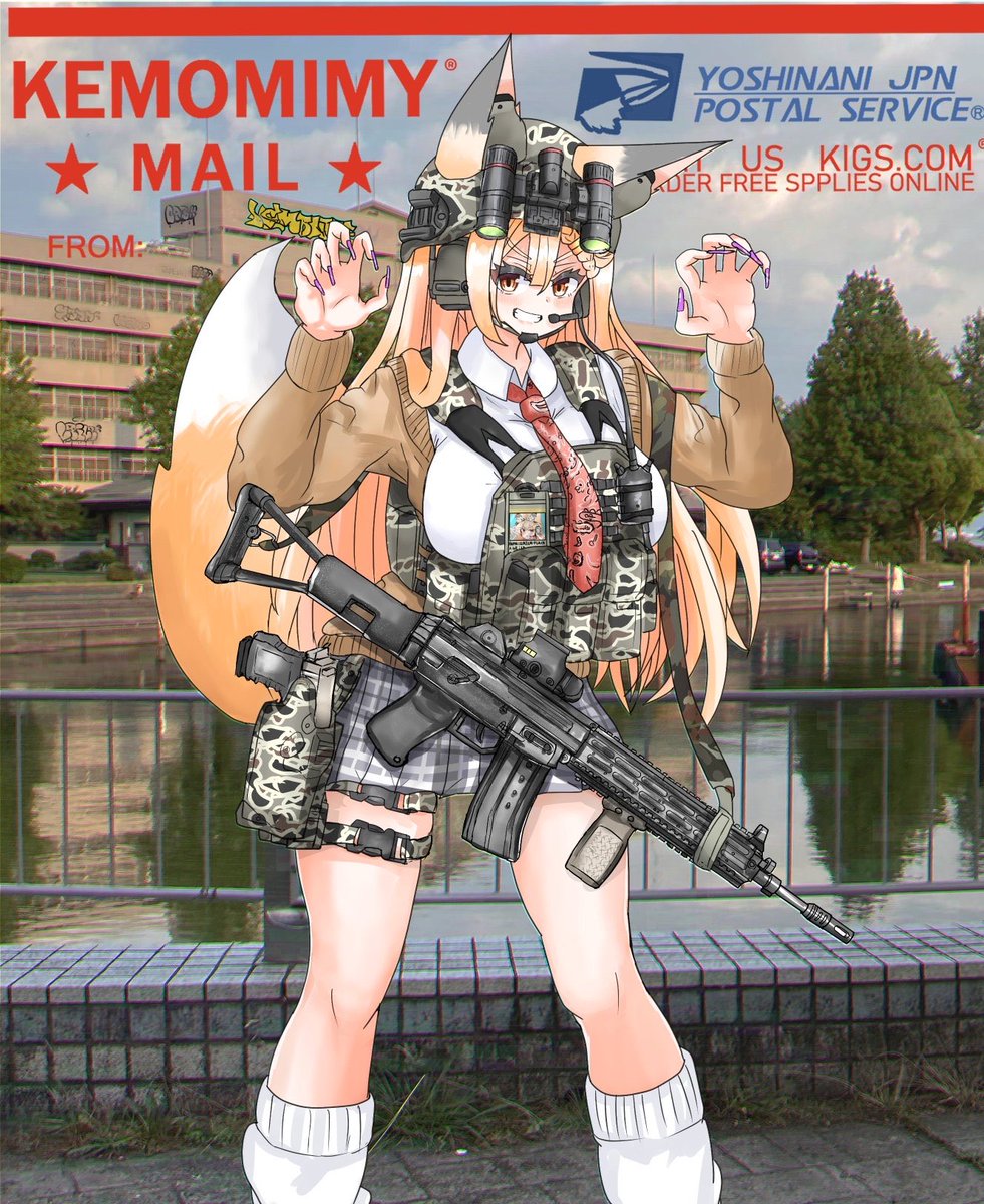 Mountain_182's tweet photo. Show your artworks with ladies and guns🦊🐺 https://t.co/PFtZCJZux7