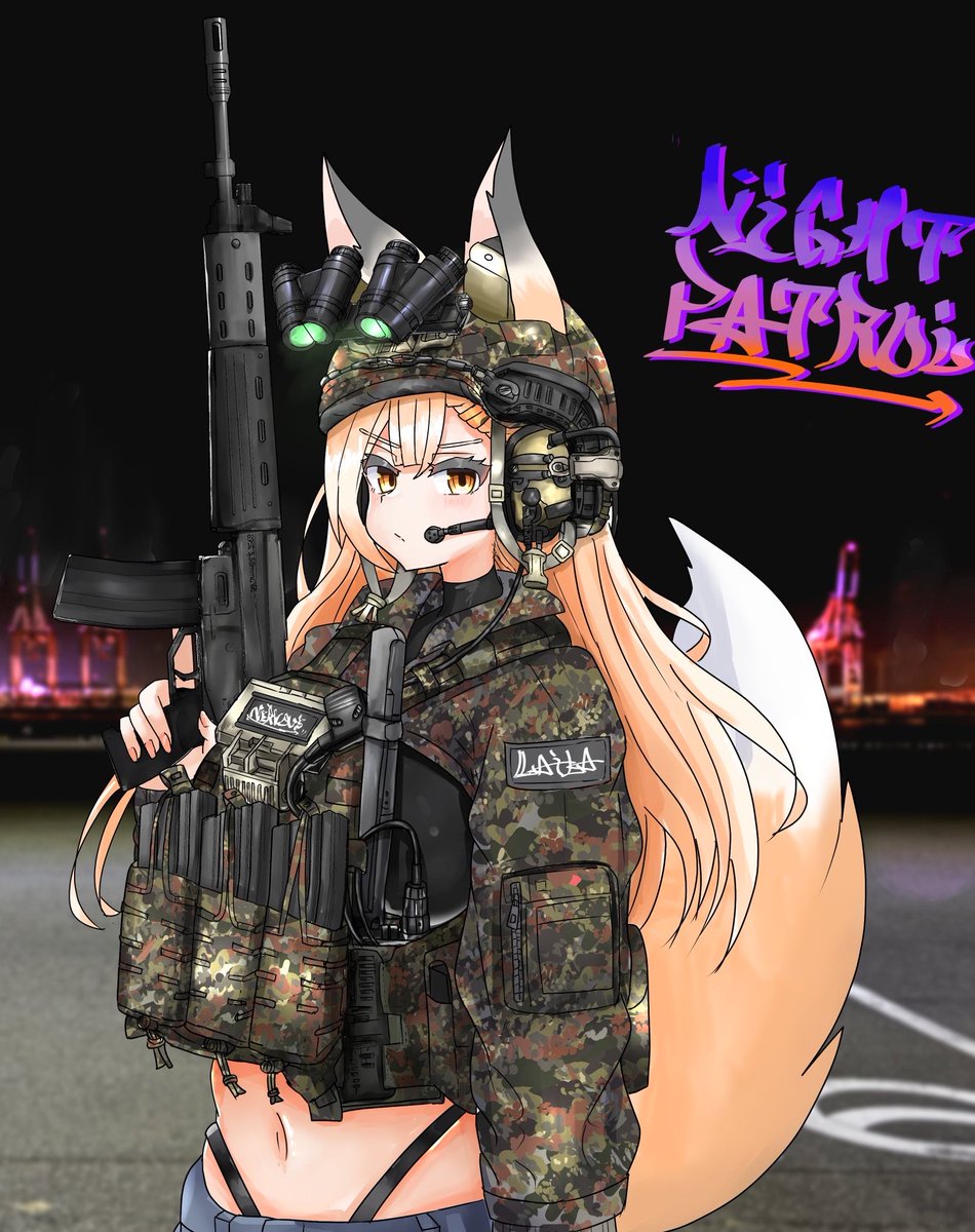Mountain_182's tweet photo. Show your artworks with ladies and guns🦊🐺 https://t.co/PFtZCJZux7