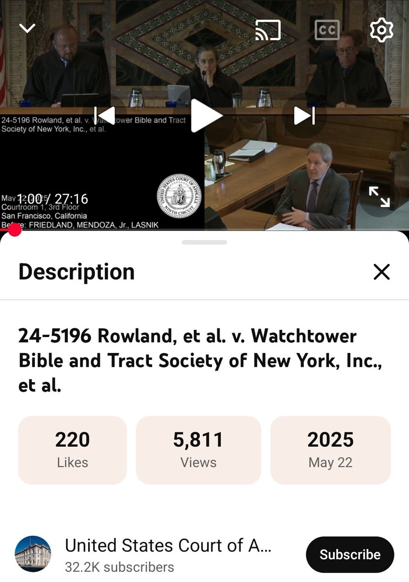 ByeWatchtower's tweet photo. Memories of Philip Brumley, esq
Whole Lotta views going on!

Watch here...
https://t.co/7x7hUfg6TT

Bring the popcorn. https://t.co/pIXLhjgzOL