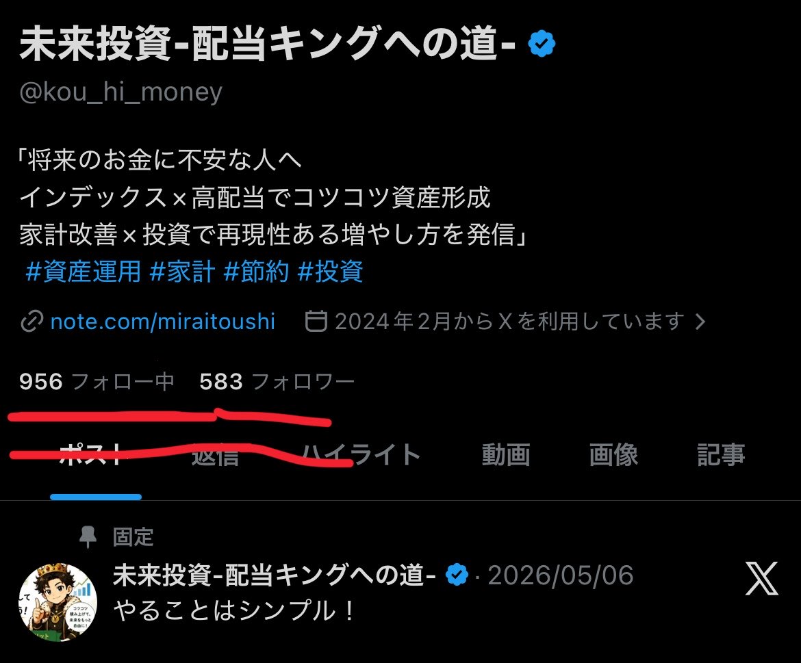 未来投資-配当キングへの道- tweet media