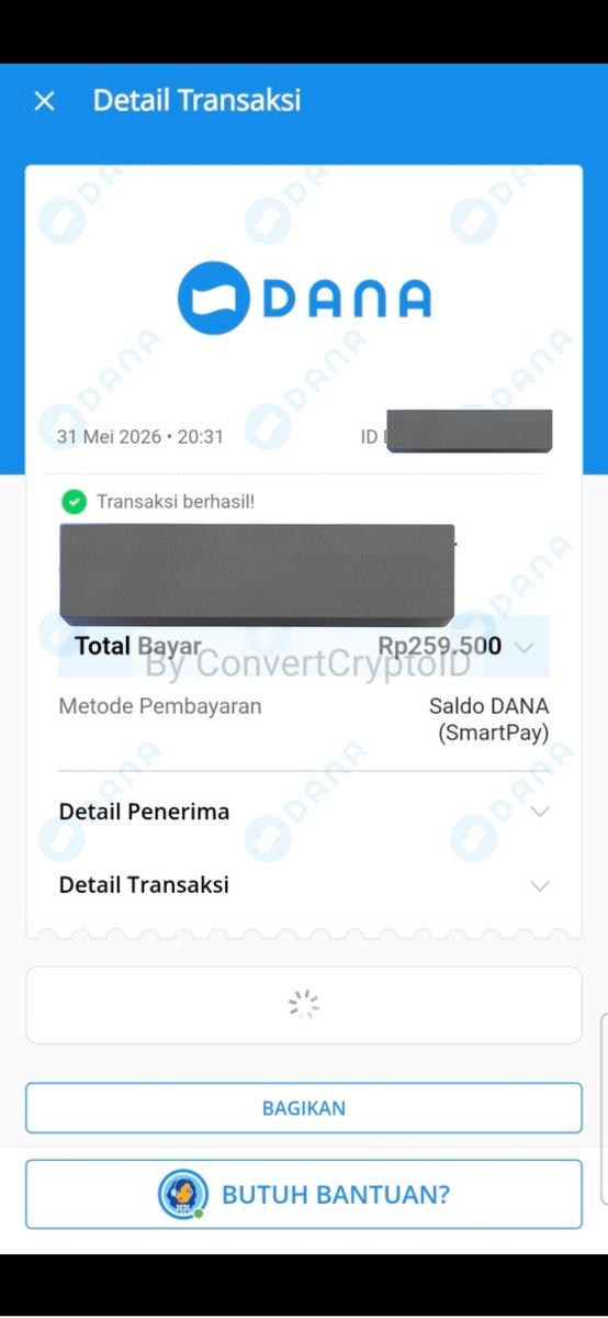 GayatriNing22's tweet photo. Terimakasih KA udah bantu aku CV 
@ConvertCryptoID 
 #ConvertCryptoIDtesti
Terima Kasih ✅ #ConvertCryptoIDtesti https://t.co/DBfPEcUULw