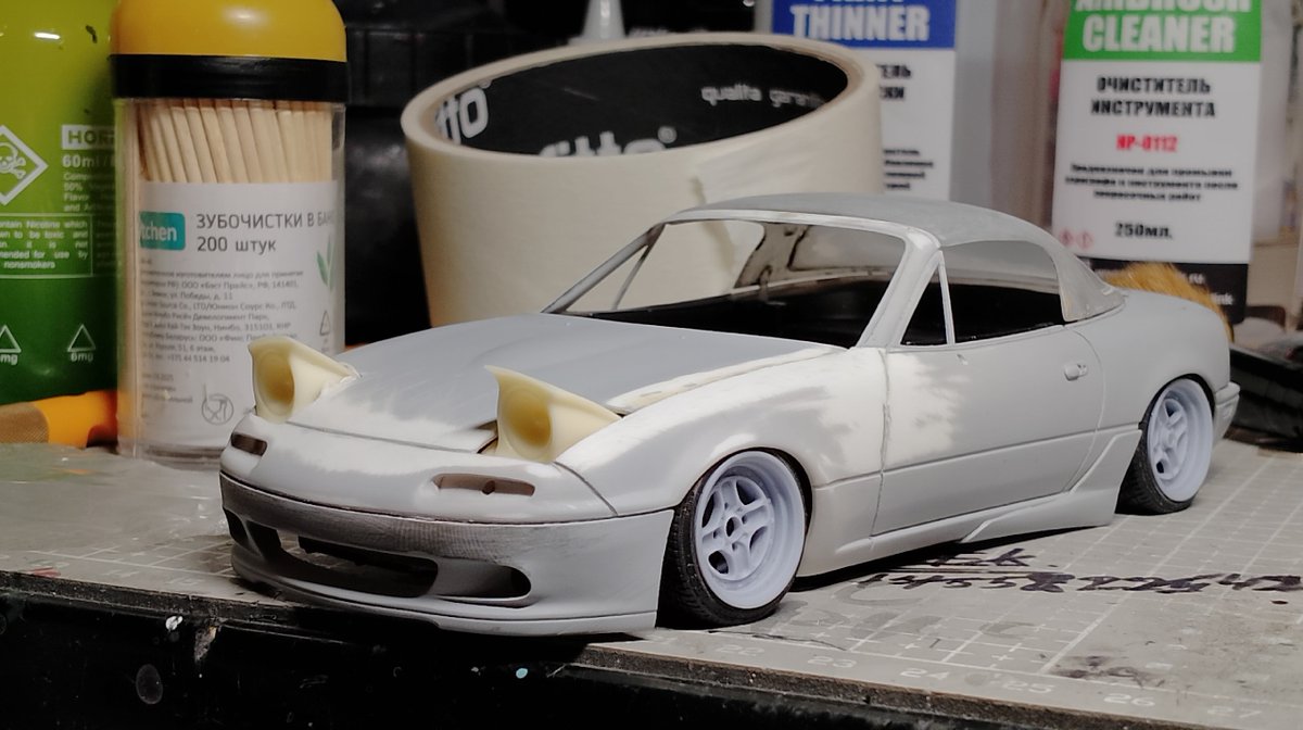 scale_stars's tweet photo. A photo from one of the subscribers. He used a MAZDA MX5 a-SPEC Type 1 BODY KIT that he printed himself.
Follow my account on Cults3d to stay up to date on all the latest news!
https://t.co/8KgDjzzHoi
#3dprint #scalestars #124scale #modelcar #tamiyausa #mazdamx5 https://t.co/YOMe9oMEiC