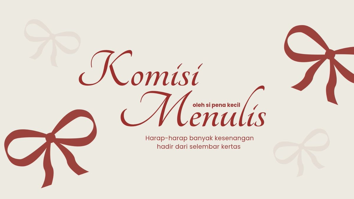 magnolifia's tweet photo. Segala bentuk interaksi akan aku apresiasi :] !! 

Halo semuaa,, aku open komisi menulis kecil-kecilan ^___^ slot a (0/3) ajaa ! untuk pembeli pertama dapat diskon ia tanpa minimum belanjaaa 🍀⭐💤🤺 untuk contoh tulisan boleh lihat di bawah :Dd khusus narasi yapsieee https://t.co/F8rz9KmHmo