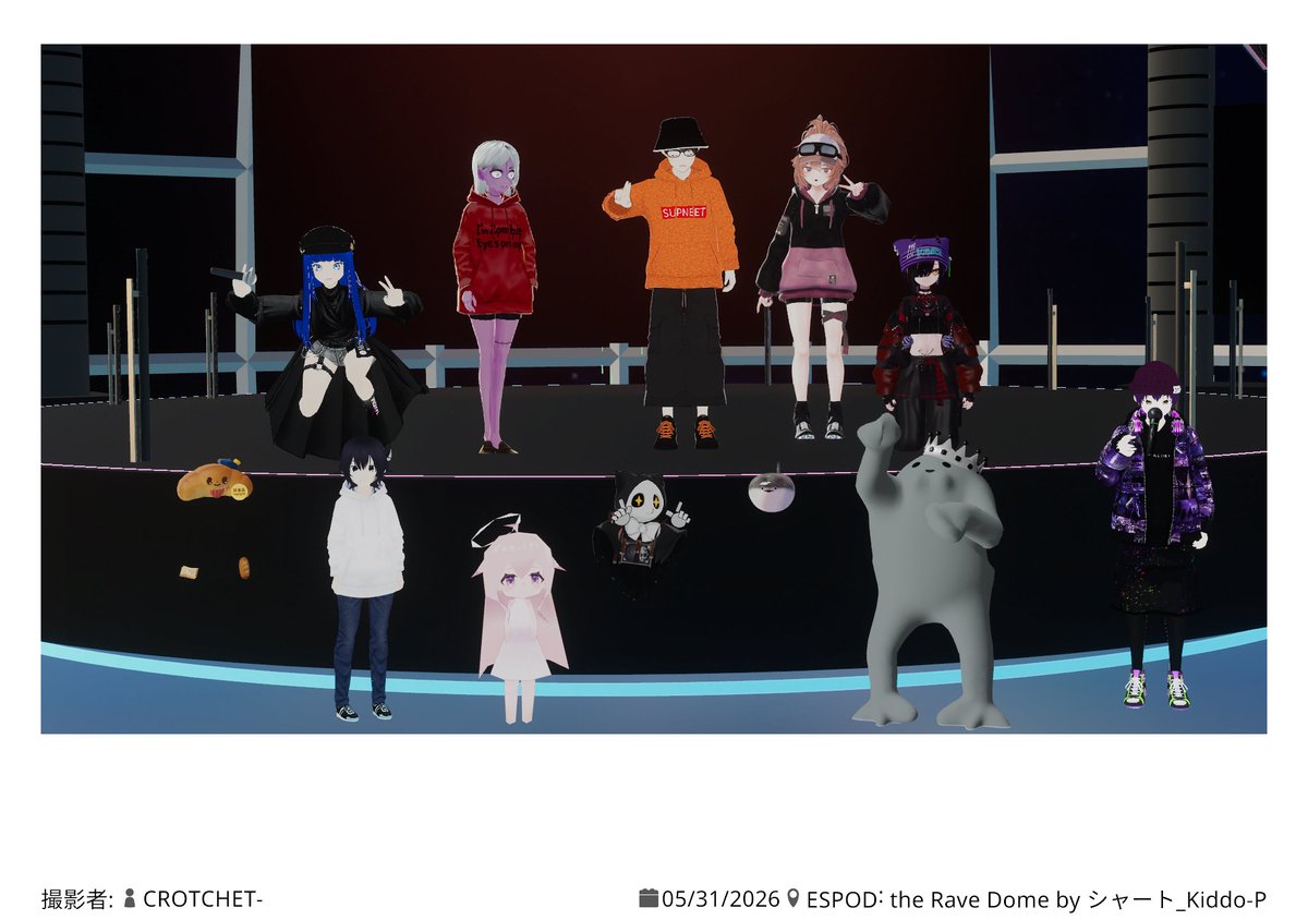 Sawar10032's tweet photo. 初めてVRChatのライブに出ました！！
ずっとてんやわんやしてましたが、いい経験になりました！見てくれた皆さん、サポートしてくれた皆さんありがとうございました！
またリベンジするぞ！レッツチャレンジ！！
#AsobiUnion https://t.co/JuvDWM3AGQ