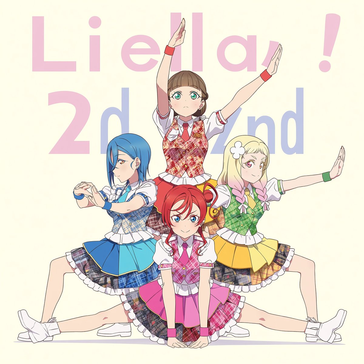 Four-Member Anime Idol Anniversary Visual