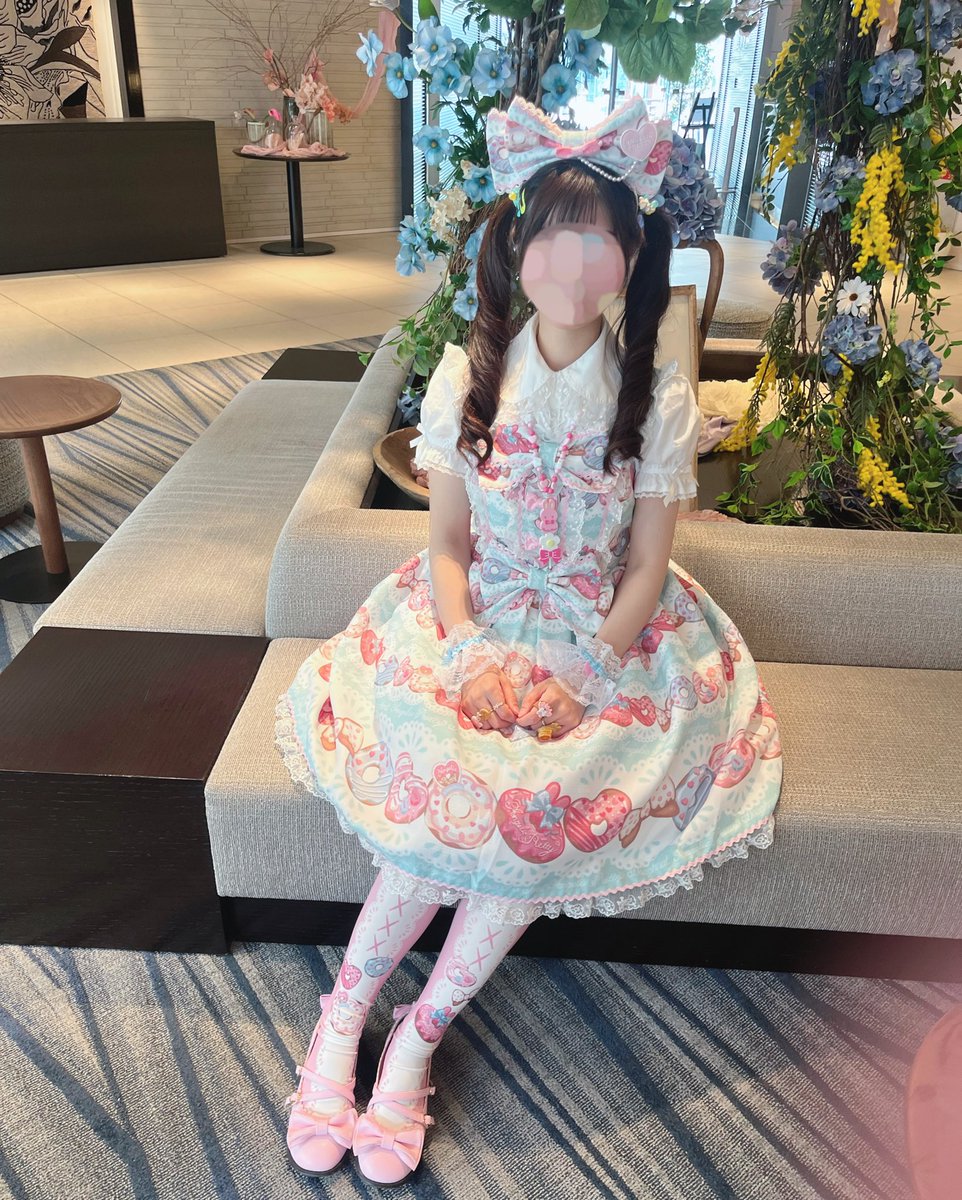 ♡ ⋆˙⟡♡ Angelic Pretty ♡ ⋆˙⟡♡ ✨🩵🍩夢見るFancyドーナツ🍩🩷✨