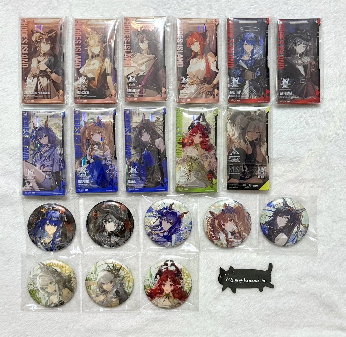 kaname_10_'s tweet photo. 【交換】アークナイツ 通行認証 アクスタ 缶バッジ アクリルバッジ 推し旅 イラストカード

譲〉画像参照

求〉リプ

ツイフィの日程で手渡し、郵送
検索からでもお声掛けください https://t.co/GNuwxpo7L1