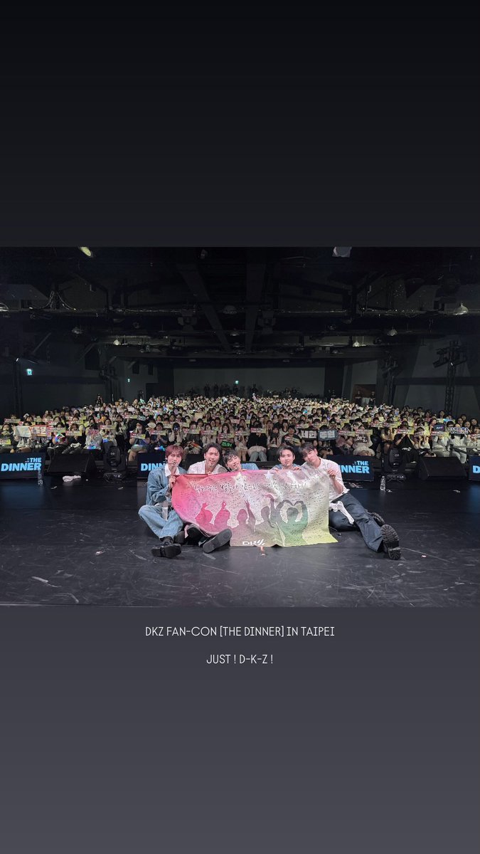 hello_dkz's tweet photo. dkz_dy 인스스

DKZ FAN-CON [ΤHE DINNER] IN TAIPEI
JUST ! D-K-Z ! https://t.co/tXG8mWHwhz