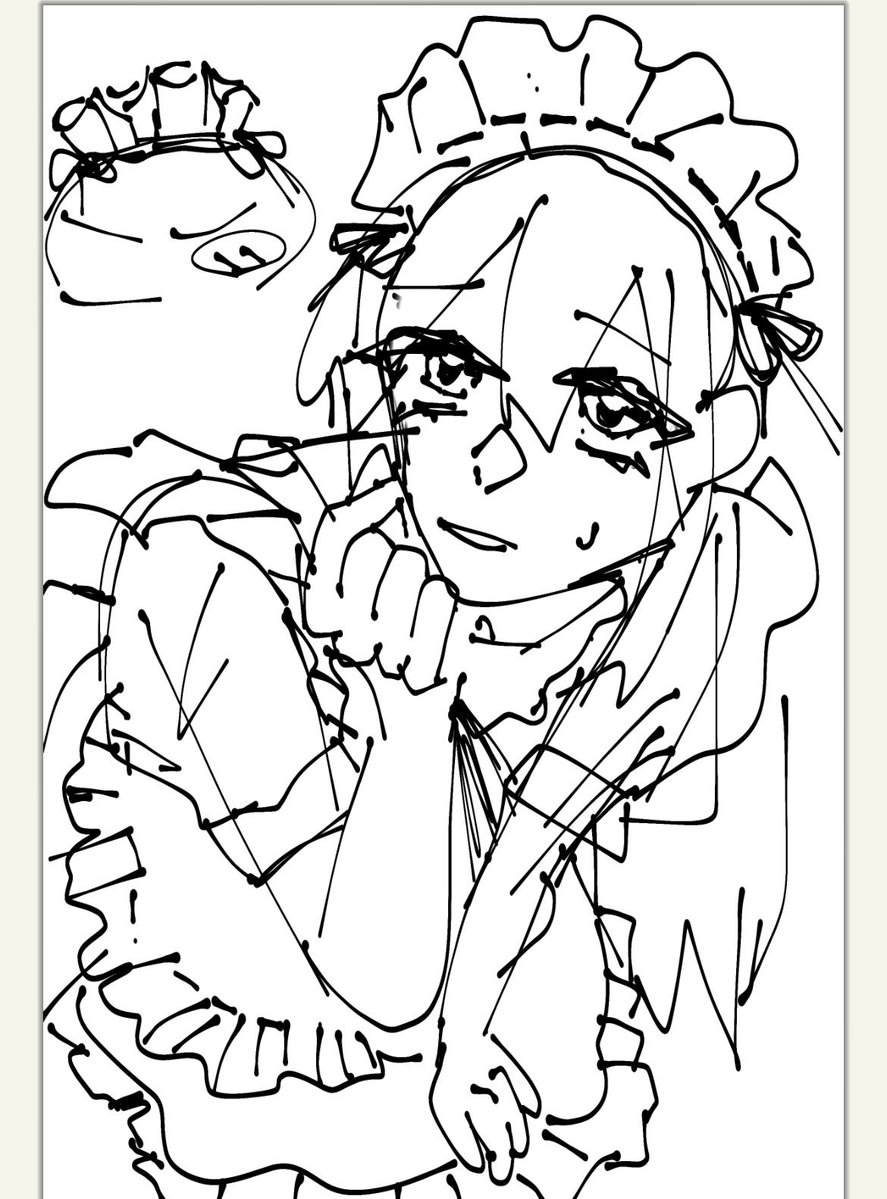 今月描いた絵を晒そう 厳選した4枚たち！お気に入り🫶