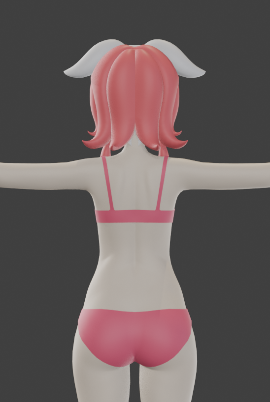 savi328's tweet photo. 一旦下着の雛形をつくるところから始めました
体の素体はしろいの様の共通素体を先行してお借りしております🙇
どうせ服を着せたらほぼ見えないけどこだわりたくなるポイント筆頭 https://t.co/BMmZgHugNN