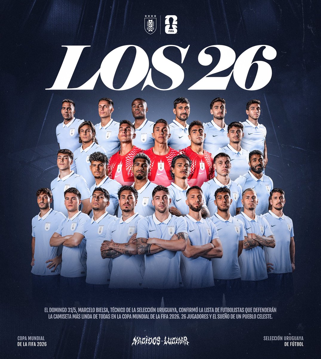 Selección Uruguaya tweet media