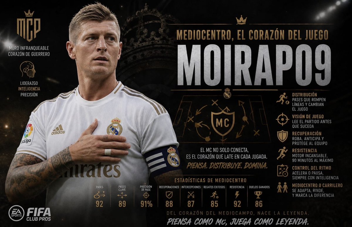 TwRealMadrid_'s tweet photo. 🚨 COMUNICADO OFICIAL 🚨

Damos la bienvenida a un creador de juego, viene a hacer historia, bienvenido @MoisesGallego4!!! https://t.co/YABj82M0NI
