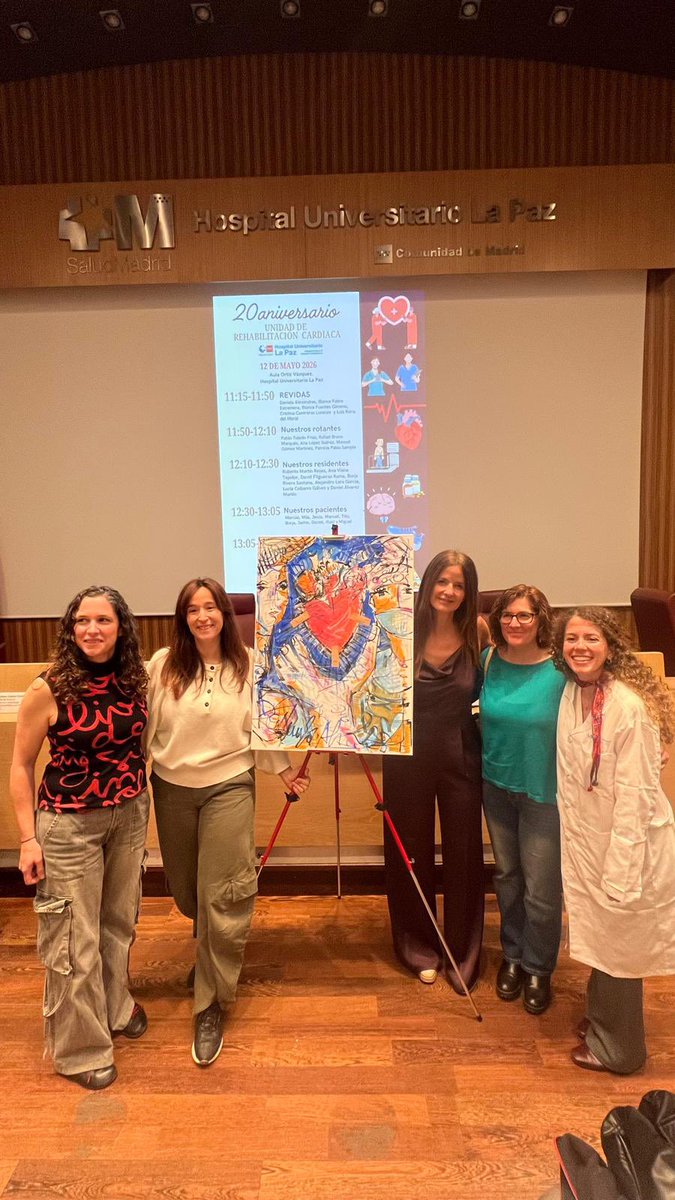almucastro01's tweet photo. Termina Mayo 2026.
Un mes muy importante para mí:

🏩 Elección de su plaza de Onco de mi mayora @gabilopezcas 

🎓 Presentación de #LearningHUB @secardiologia 

🎂 20 aniversario de la Unidad de Rehabilitación Cardiaca @CardioHULP 

🇪🇸 1er @diabemir Nacional

Creo que será difícil que viva otro mes tan intenso y con tantas cosas buenas
